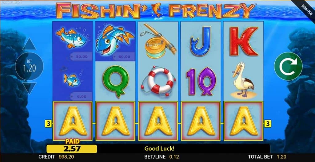 Fishin' Frenzy Screenshot