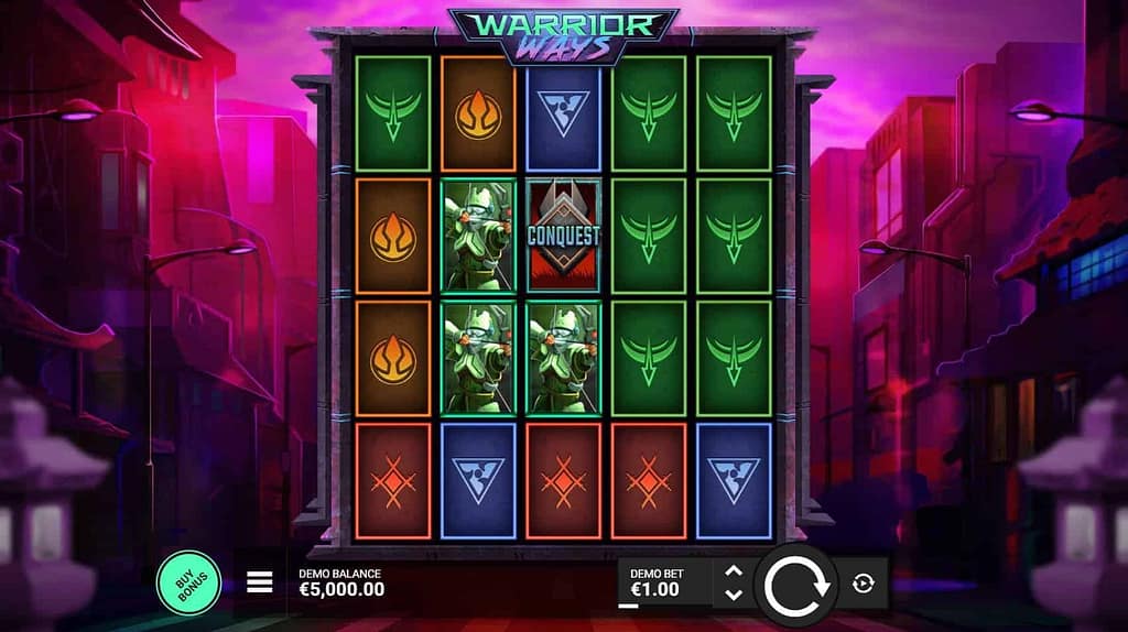 Warrior Ways By Hacksaw Gaming