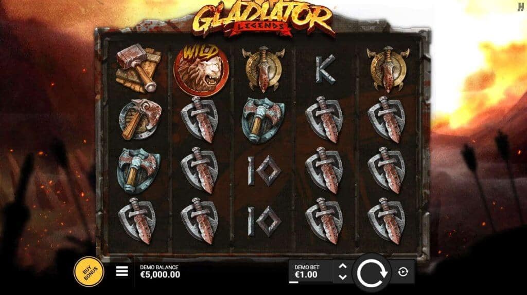 Gladiator Legends By Hacksaw Gaming