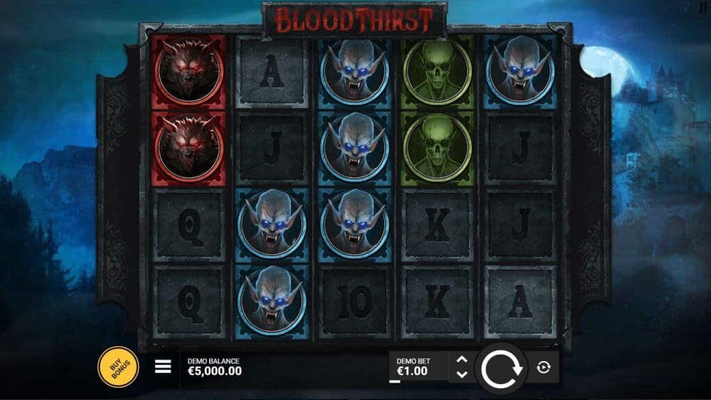 Bloodthirst By Hacksaw Gaming