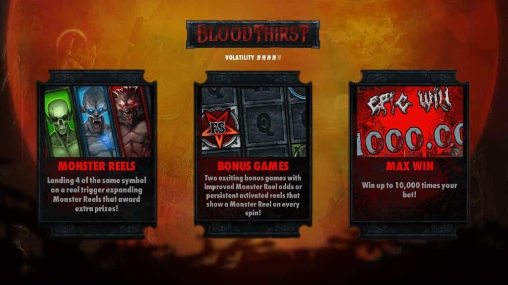 Bloodthirst By Hacksaw Gaming