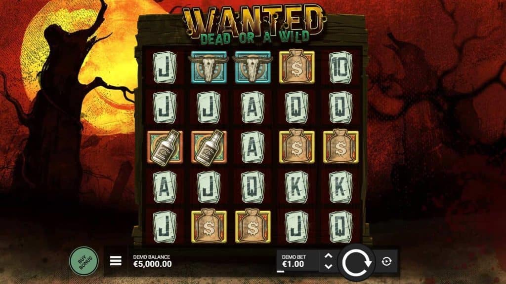 Wanted Dead or a Wild By Hacksaw Gaming