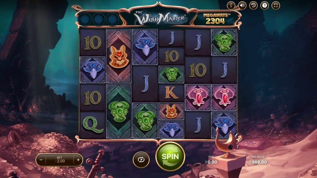 The Wish Master Megaways Slot By NetENT