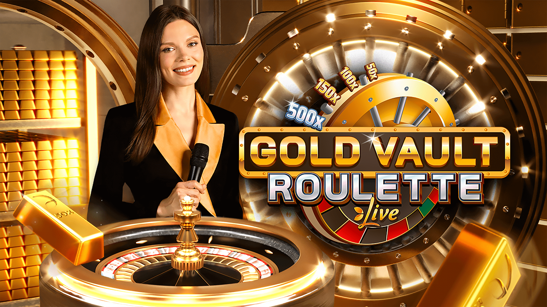 Gold Vault Roulette Live Show By Evolution Gold Vault Roulette Live Show By Evolution