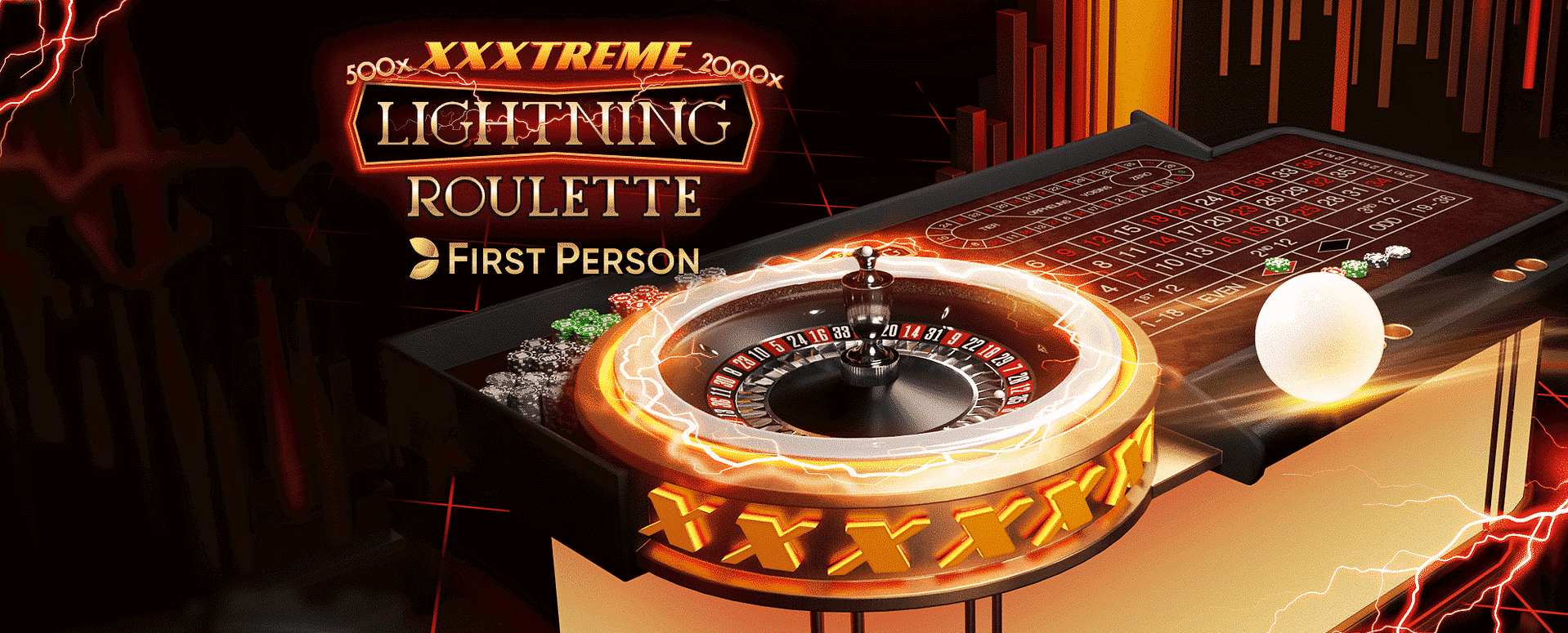First Person XXXtreme Lightning Roulette By Evolution First Person XXXtreme Lightning Roulette By Evolution