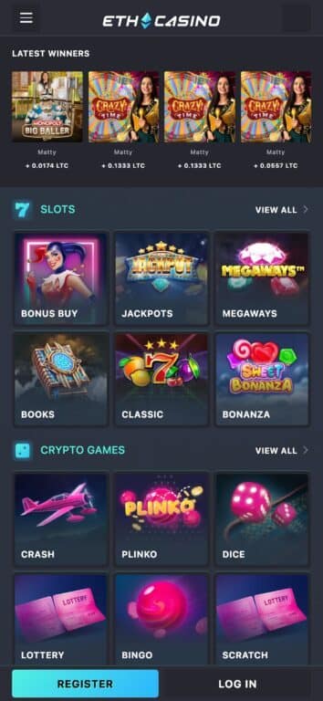 Players enjoying the bingo-style Monopoly Big Baller live game at ETH Casino