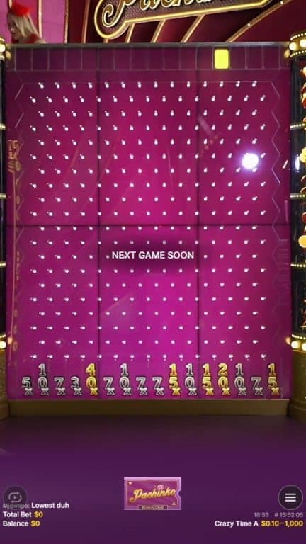 Pachinko Bonus Game