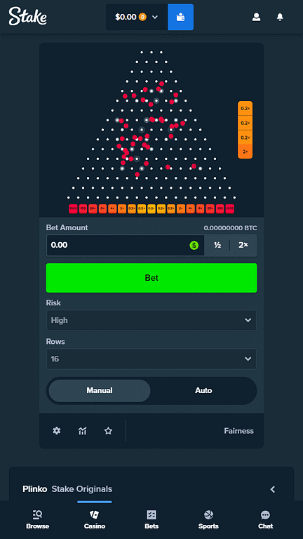 Stake Plinko