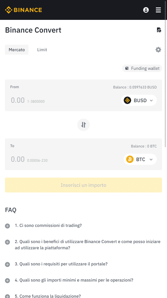 Come Depositare in un Casinò Bitcoin con Carta di Credito tramite Binance