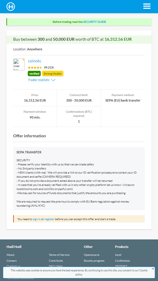 Cómo depositar en un casino Bitcoin con una tarjeta bancaria a través de Hodl Hodl
